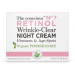 Crema pentru noapte cu Retionl si Rodie, 50ml, The conscious