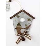 Decoratiune Craciun - Wooden Birdhouse, 10x8cm | Pusteblume