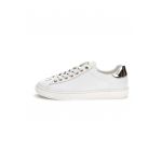Pantofi sport low-cut de piele cu garnitura de piele ecologica
