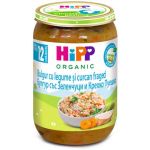 Bulgur cu legume si curcan fraged Organic, 250g, HiPP