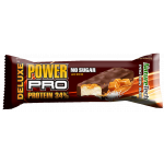 Baton energizant cu caramel sarat Power Pro Deluxe, 80g, Nature Tech