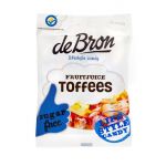 Caramele moi cu aroma de fructe fara zahar si fara gluten, 90g, Debron
