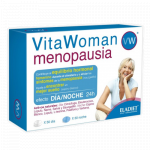 Supliment pentru ameliorarea simptomelor menopauzei Vitawoman Menopause, 60 capsule, Eladiet