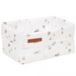 Cos de depozitare din bumbac Sailor's Bay White, 1 bucata, Little Dutch