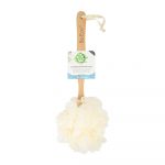 Burete ecologic tip loofah pentru dus cu maner lung, 1 bucata, So Eco