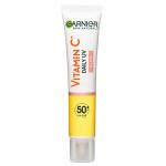 Crema fluida nuantatoare cu SPF 50+ Vitamin C, 40ml, Garnier