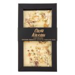 Ciocolata artizanala alba cu Lamaie si Fistic, 70g , Casa Kakau