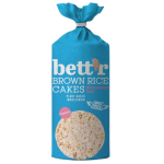 Prajituri din orez brun cu sare de Himalaya fara gluten Bio, 120g, Bettr