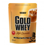 Pudra proteica cu aroma de Milk Chocolate Gold Whey, 500g, Weider