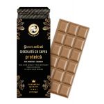 Ciocolata cu cafea proteica Green Velvet Secretele Ramonei, 100g, Laboratoarele Remedia