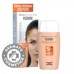 Crema de protectie solara pentru fata cu SPF50 Fusion Water Color Medium, 50ml, Isdin