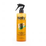 Balsam in doua faze Gold 24K Keratin, 400ml, Nelly Professional