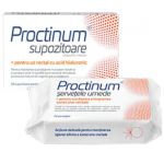 Pachet Proctinum 10 supozitoare + Servetele umede 72 bucati Gratuit, Zdrovit