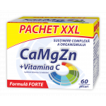 CaMgZn + Vitamina C, 60 plicuri, Zdrovit