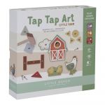 Joc Tap Tap Art Little Farm, 1 bucata, Little Dutch