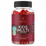 Multivitamine Kids cu aroma de capsuni, 60 jeleuri, Vitayummy