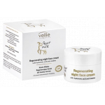 Crema regeneranta de noapte cu Acid Hialuronic Goat Milk, 50ml, Vellie