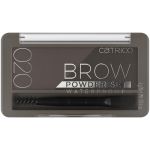 Set pudra pentru sprancene rezistent la apa Brow Powder 020 - Ash Brown, 4g, Catrice