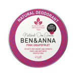 Deodorant natural crema Pink Grapefruit, 45g, Ben&Anna