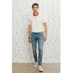 Blugi slim fit extra Riis