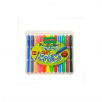 Creioane Cerate Subtiri, 12 Culori/cutie, Alpino Pintacolor Slim