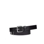 Curea de Damă Tommy Jeans Tjw Bold Leather 3.0 AW0AW15487 Negru