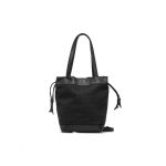 Geantă Calvin Klein Re-Lock Drawstring Bag Perf K60K610635 Negru