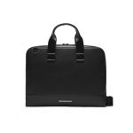 Geantă pentru laptop Calvin Klein Modern Bar Slim Laptop Bag Mono K50K511529 Negru