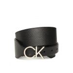 Curea de Damă Calvin Klein Re-Lock High Waist Belt 50Mm K60K610382 Negru