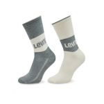Set de 2 perechi de șosete lungi de damă Levi's® 701218215 Gri