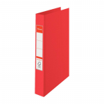 Caiet Mecanic A4 Esselte Standard, 4 Inele, Cotor 42 mm, Rosu