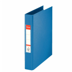 Caiet Mecanic A5 Esselte Standard, 2 Inele, Cotor 42 mm, Albastru