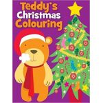 Christmas Colouring Teddy | Carly Blake
