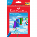 Creioane Colorate Faber-Castell Eco, 36 Buc/Set, Forma Triunghiulara