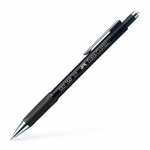 Creion Mecanic Grip 1347 Faber-Castell, Mina 0.7 mm, Negru