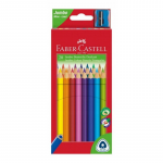 Set 20 Creioane Colorate Faber-Castell Jumbo, Triunghiulare