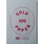 Rezerva Caiet Mecanic A5 Dictando GOLDPAPER, 100 Coli/Top, 55 g/m²