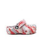 Şlapi Crocs Classic Marbled Clog T 206838 Alb