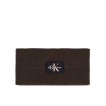 Bentiță Calvin Klein Jeans Monologo Rubber Headband K60K611258 Maro