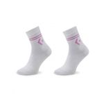 Set de 2 perechi de șosete lungi de damă Converse E1027W Alb
