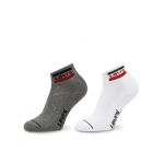 Set de 2 perechi de șosete lungi pentru bărbați Levi's® 37157-0146 Alb