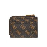 Etui pentru carduri Guess Vezzola Leather Slg SMVELE LEA75 Maro