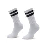 Set de 2 perechi de șosete lungi pentru bărbați Converse E744W Alb