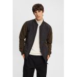 Jacheta bomber regular fit cu aspect matlasat