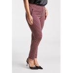 Pantaloni slim fit cu model