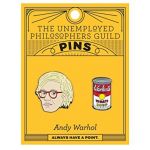 Set insigne - Warthol and Soup Can | The Unemployed Philosophers Guild