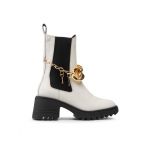 Botine Carinii B7922 Alb