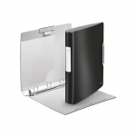 Caiet Mecanic Leitz Active Style Softclick, Mecanism 4dr, Inel 30mm, Polyfoam - Negru Satin