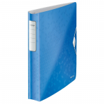 Caiet Mecanic Leitz Active Wow Softclick, Polyfoam, A4, Mecanism 4dr, Inel 30 Mm, Albastru
