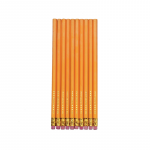 Creioane Grafit Cu Radiera Mina Hb Set 10